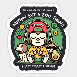 THE CHIMPONIC Sticker